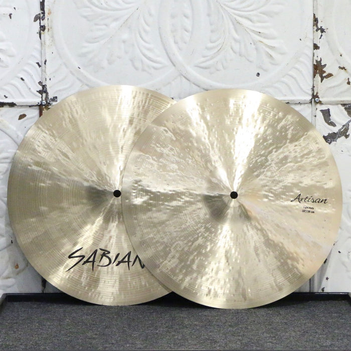 Sabian Artisan Light Hi Hat Cymbals 15in (with bag)