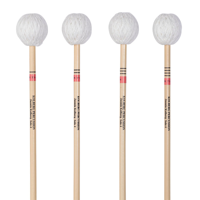 Kolberg R714 marimba mallets Jasmin Kolberg Solo 4 red set of 4 rattan