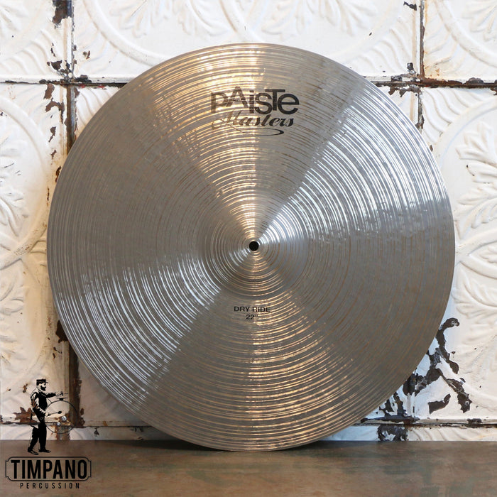 Paiste Masters Cymbale Ride Dry 22po