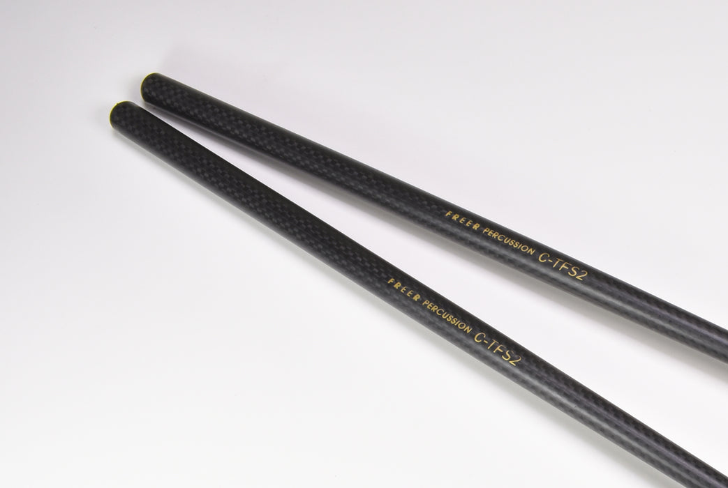 Freer Percussion C-FS2 MED-HARD Felt Core Super 2 Carbon Fiber