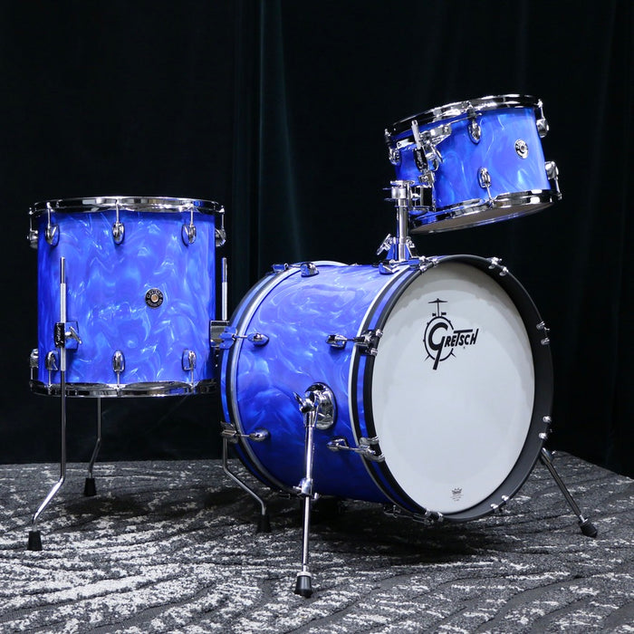 Gretsch Catalina Club Blue Satin Flame 18-12-14po