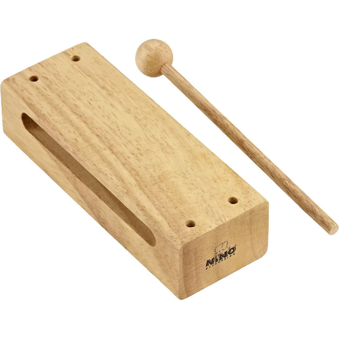 Bloc de bois Meinl Nino grand incl. batte en bois