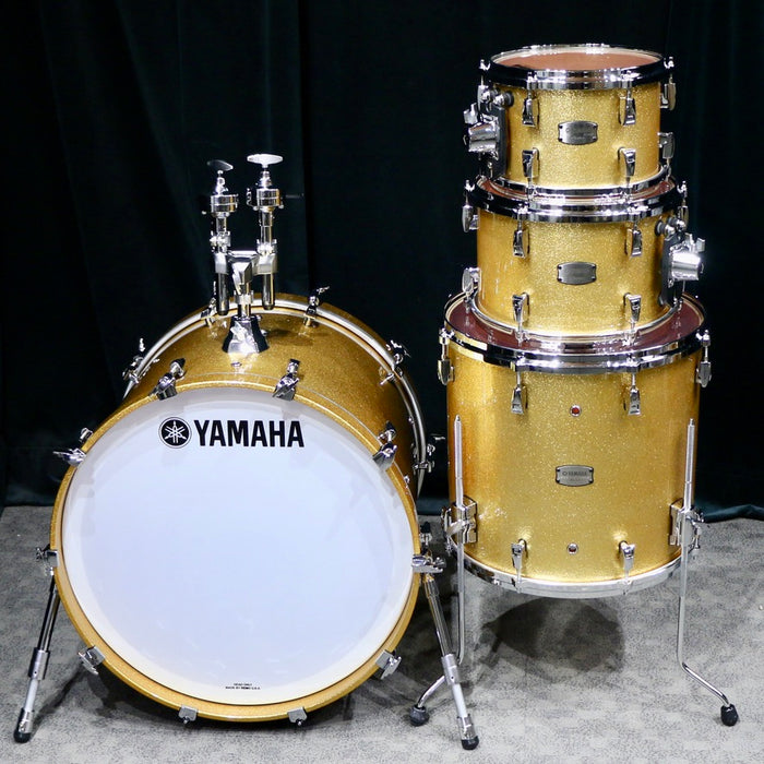 Batterie Yamaha Absolute Maple Hybrid 22-10-12-16po - Gold Champagne Sparkle