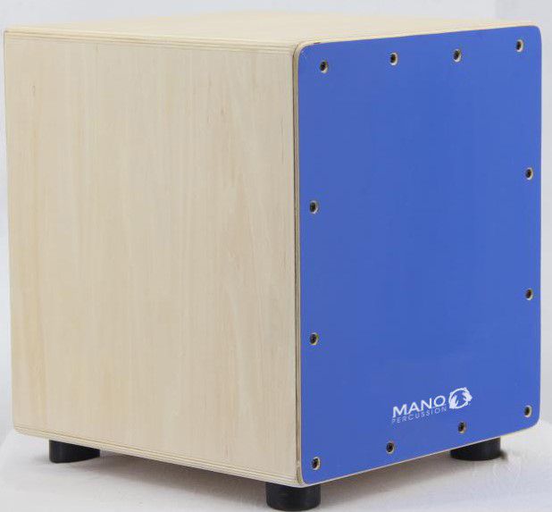 Cajon Mano pour enfants en bleu