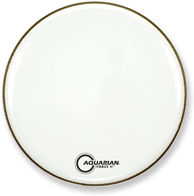 Aquarian Force II Resonant Head Gloss White 24in