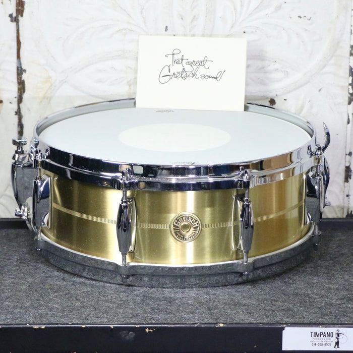 Gretsch USA Custom Bell Brass Snare Drum 14X5in