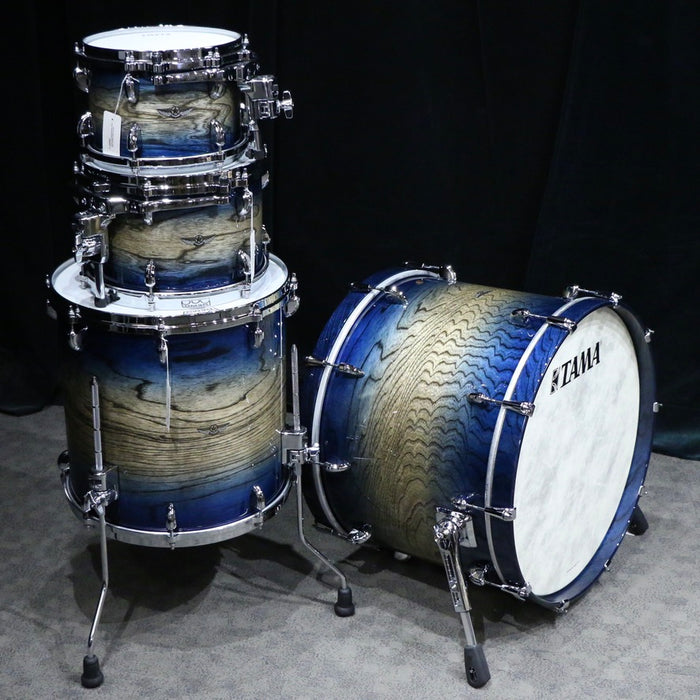 Tama STAR Walnut Drumkit 22-10-12-16 - Indigo Japanese Sen Burst