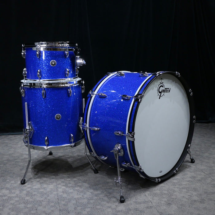 Gretsch Brooklyn Drumkit 26-13-16po - Blue Glass