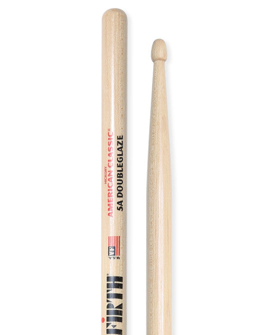 Baguettes de caisse claire Vic Firth American Classic 5A - DoubleGlaze