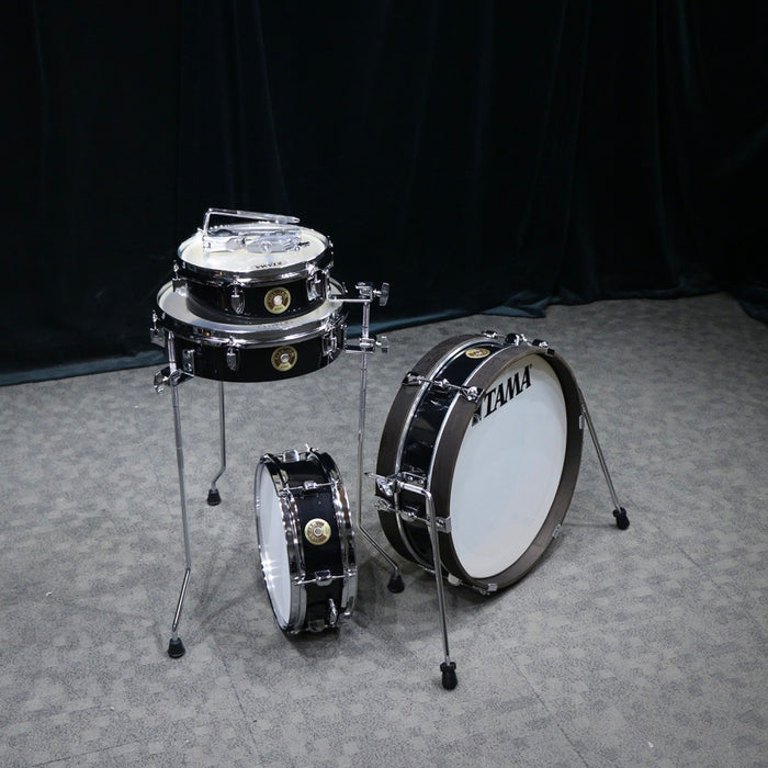 Tama Club-JAM Pancake Drum Kit 18-10-13-12in - Hairline Black