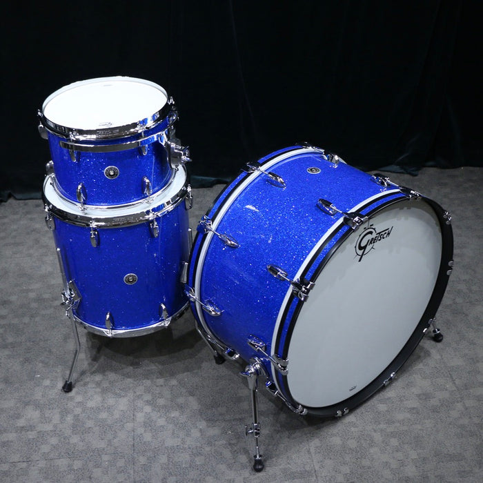 Batterie Gretsch Brooklyn Custom 26-13-16po - Blue Glass